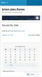 Mobile Screenshot of brianalexflores.wordpress.com