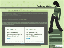 Tablet Screenshot of berkeleyvision.wordpress.com