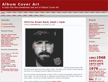 Tablet Screenshot of albumcoverart.wordpress.com