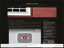 Tablet Screenshot of neshoberiverwinery.wordpress.com