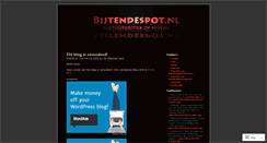 Desktop Screenshot of bijtendespot.wordpress.com