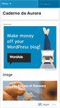 Mobile Screenshot of cadernodaaurora.wordpress.com
