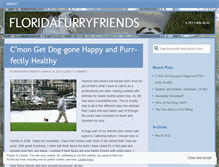 Tablet Screenshot of floridafurryfriends.wordpress.com