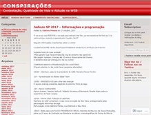 Tablet Screenshot of conspirar.wordpress.com