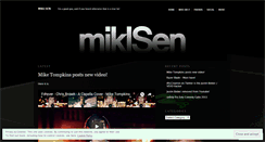 Desktop Screenshot of miklsendk.wordpress.com