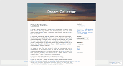 Desktop Screenshot of dreamcollector.wordpress.com