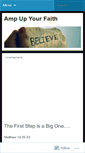 Mobile Screenshot of ampupyourfaith.wordpress.com