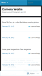 Mobile Screenshot of cameraworksblog.wordpress.com
