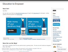 Tablet Screenshot of educationtoempower.wordpress.com