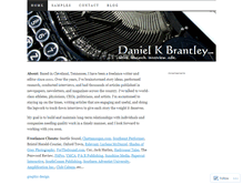 Tablet Screenshot of danielkbrantley.wordpress.com