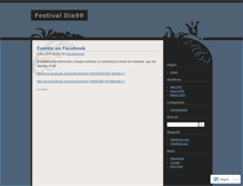 Tablet Screenshot of dia99.wordpress.com