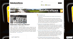 Desktop Screenshot of batubaranews.wordpress.com