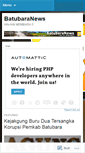 Mobile Screenshot of batubaranews.wordpress.com