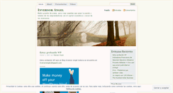 Desktop Screenshot of inversorangel.wordpress.com