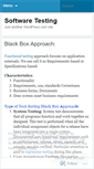 Mobile Screenshot of exclusivesoftwaretesting.wordpress.com