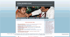 Desktop Screenshot of koranindonesiasehat.wordpress.com
