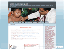 Tablet Screenshot of koranindonesiasehat.wordpress.com