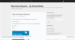 Desktop Screenshot of gerarddolan.wordpress.com