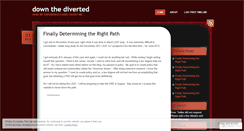 Desktop Screenshot of downthediverted.wordpress.com