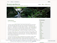 Tablet Screenshot of homeward.wordpress.com
