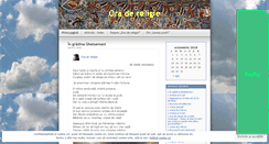 Desktop Screenshot of oradereligie.wordpress.com