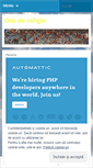 Mobile Screenshot of oradereligie.wordpress.com