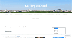Desktop Screenshot of joerglenhard.wordpress.com