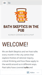 Mobile Screenshot of bathskeptics.wordpress.com