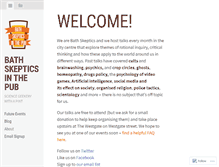 Tablet Screenshot of bathskeptics.wordpress.com