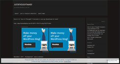 Desktop Screenshot of justathoughtmandi.wordpress.com