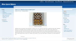 Desktop Screenshot of blueapronbakery.wordpress.com