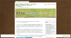 Desktop Screenshot of hfcawebdesign.wordpress.com