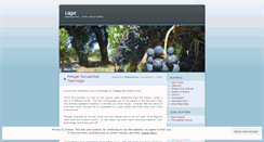 Desktop Screenshot of lagar.wordpress.com