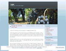 Tablet Screenshot of lagar.wordpress.com