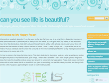 Tablet Screenshot of canyouseelifeisbeautiful.wordpress.com