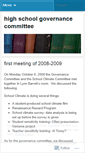 Mobile Screenshot of hsgovernance.wordpress.com