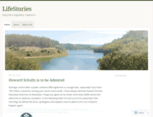 Tablet Screenshot of lifestoriesalive.wordpress.com