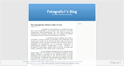 Desktop Screenshot of fotografo1.wordpress.com