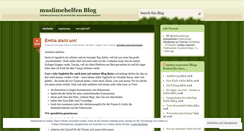 Desktop Screenshot of muslimehelfen.wordpress.com