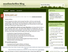 Tablet Screenshot of muslimehelfen.wordpress.com