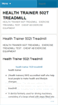 Mobile Screenshot of healthtrainer502ttreadmillqymj.wordpress.com