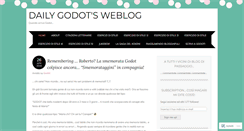 Desktop Screenshot of dailygodot.wordpress.com