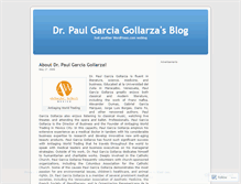 Tablet Screenshot of paulgarciagollarza.wordpress.com