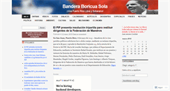 Desktop Screenshot of banderasola.wordpress.com