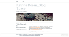 Desktop Screenshot of katrinadoran.wordpress.com