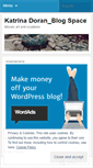 Mobile Screenshot of katrinadoran.wordpress.com