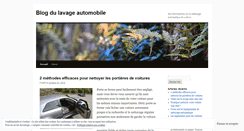 Desktop Screenshot of lavageauto.wordpress.com