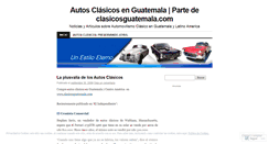 Desktop Screenshot of guateclasicos.wordpress.com