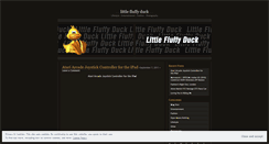 Desktop Screenshot of littlefluffyduck.wordpress.com