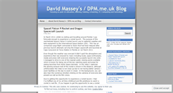 Desktop Screenshot of dpmassey.wordpress.com